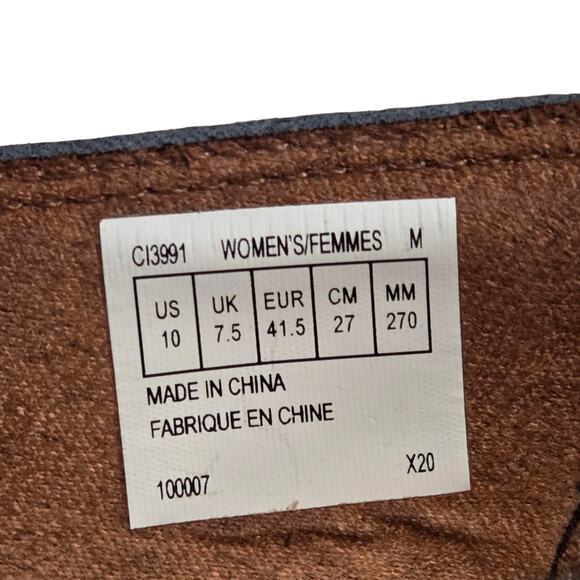 Cobb Hill Shoes Laci Gore Slip-on Loafers Perforated Leather Blue size 10 - Picture 5 of 12